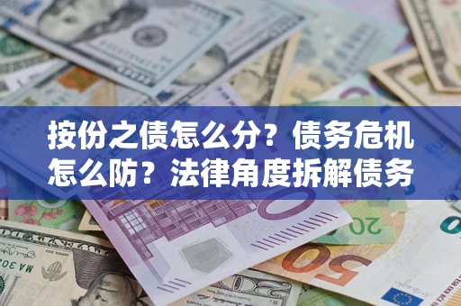 北京按份之债怎么分？债务危机怎么防？法律角度拆解债务分配与风险自保指南