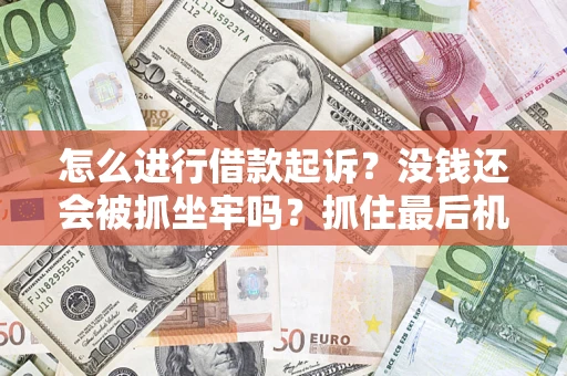 北京怎么进行借款起诉？没钱还会被抓坐牢吗？抓住最后机会！