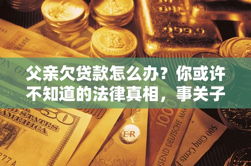 北京父亲欠贷款怎么办？你或许不知道的法律真相，事关子女未来