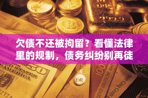 北京欠债不还被拘留？看懂法律里的规制，债务纠纷别再徒劳奔波