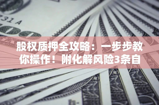北京股权质押全攻略：一步步教你操作！附化解风险3条自救法则