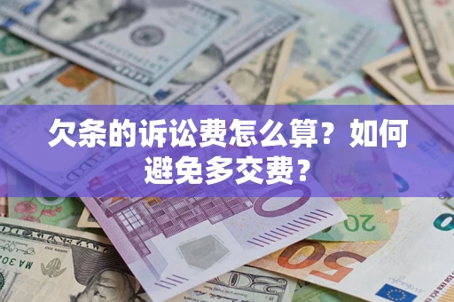 北京欠条的诉讼费怎么算？如何避免多交费？