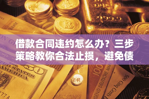 北京借款合同违约怎么办？三步策略教你合法止损，避免债务危机升级