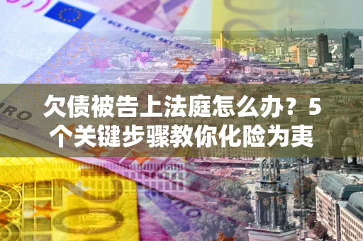北京欠债被告上法庭怎么办？5个关键步骤教你化险为夷